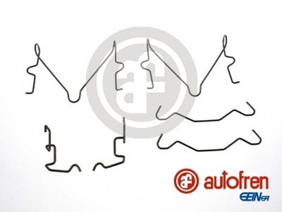 AUTOFREN SEINSA Zubehörsatz Scheibenbremsbelag D43075A für MITSUBISHI PAJERO 1 3