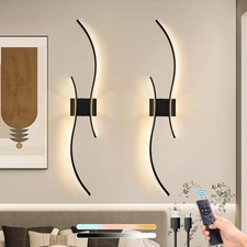 Battery Operated LED Wall Lights Wireless Wall Sconces Dimmable LED Wall Lamp