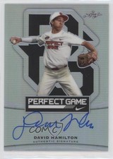 2015 Leaf Metal Draft Perfect Game Metal David Hamilton #BA-DH1 Auto p2f