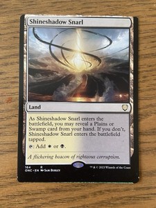 Mtg Blank Card Misprint