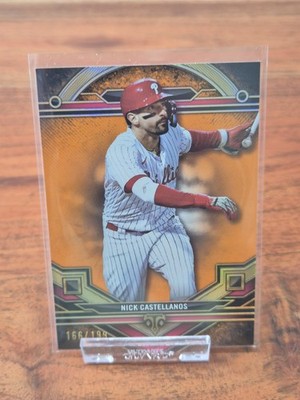 2024 Topps Triple Threads Nick Castellanos  Phillies #192 Amber /199