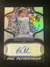 2019 Panini Prizm #PP-BA Brian Anderson Pro Penmanship