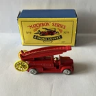 MOKO LESNEY MATCHBOX Series #9 Dennis Fire Engine With Original BOX 1988