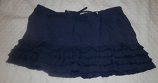 Ralph Lauren Women's Blue Skirt Cover Up 100 Cotton M