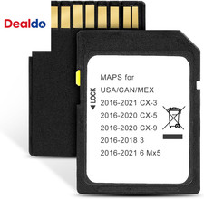 Navegación Coche GPS Tarjeta SD 2016-2018 Compatible con Mazda 3, 2016-2020 CX-5/CX-