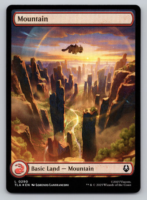 Mountain FULL ART Land 290- MTG Avatar: The Last Airbender TLA