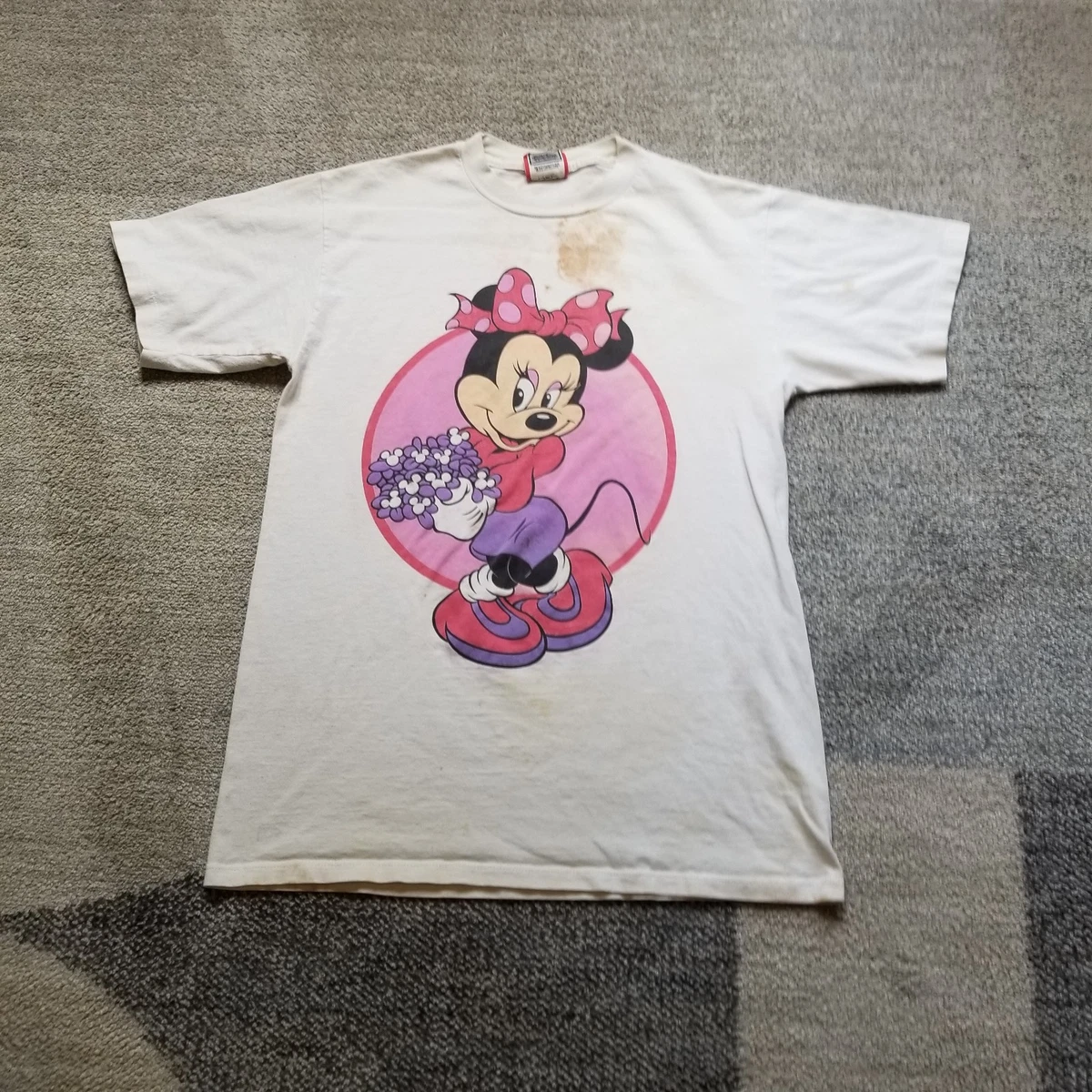Minnie Mouse White Disney T-Shirts (1968-Now) for sale | eBay