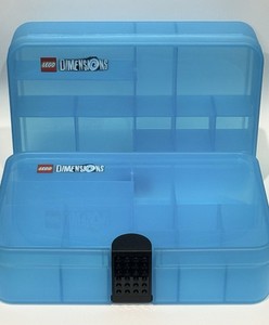 2x Lego Dimensions Gaming Capsule 4080 - Blue Storage Case Container Organizer