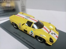 Spark 1:43 Lola Rally Lola T70 MK3 6th BOAC 500 1968 Car Model Quick shipping