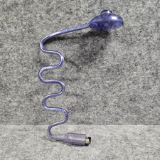 Worm snake light for Nintendo Gameboy Advance GBA, clear purple