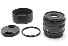 SIGMA 45mm F2.8 DG DN Lens for LEICA L Mount From JAPAN[Top MINT + Hood Caps]
