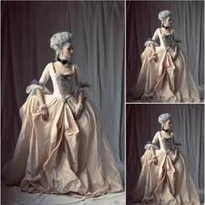 18th Century Costume Women Victorian Royal Queen French Court Marie Antoinette