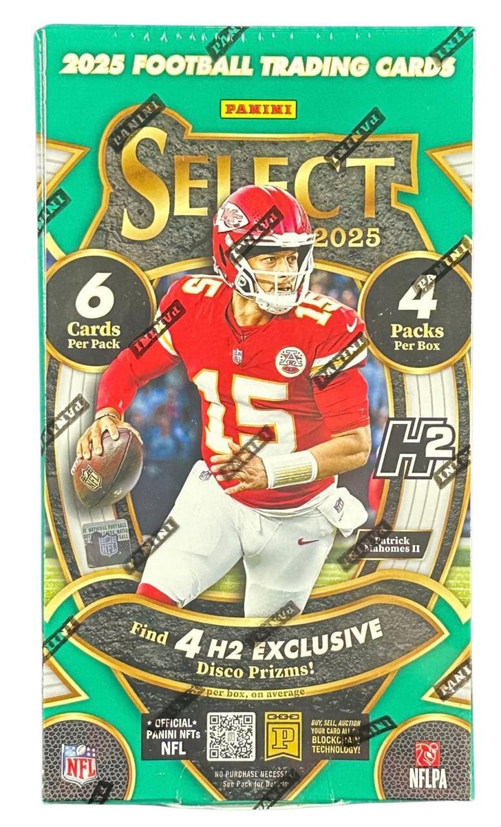 2025 Panini Select Football H2 Hobby Box | eBay