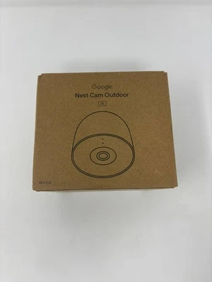 Google Nest Cam Outdoor (WIRED) Security Camera 2nd Gen. 2K HDR GPJ15 (Snow) NEW