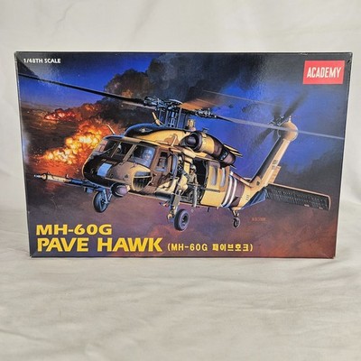 Academy MH-60G Pave Hawk Helicopter 1/48 Scale Plastic Model Kit - Early Version