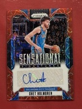 2024-25 Panini Prizm Chet Holmgren Sensational Signatures Auto Autograph
