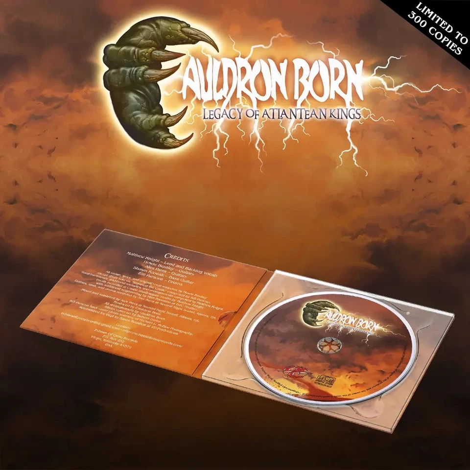 CAULDRON BORN - Legacy Of Atlantean Kings (LIM. 300 DIGIPAK*US METAL KILLER) - Bild 3 von 4