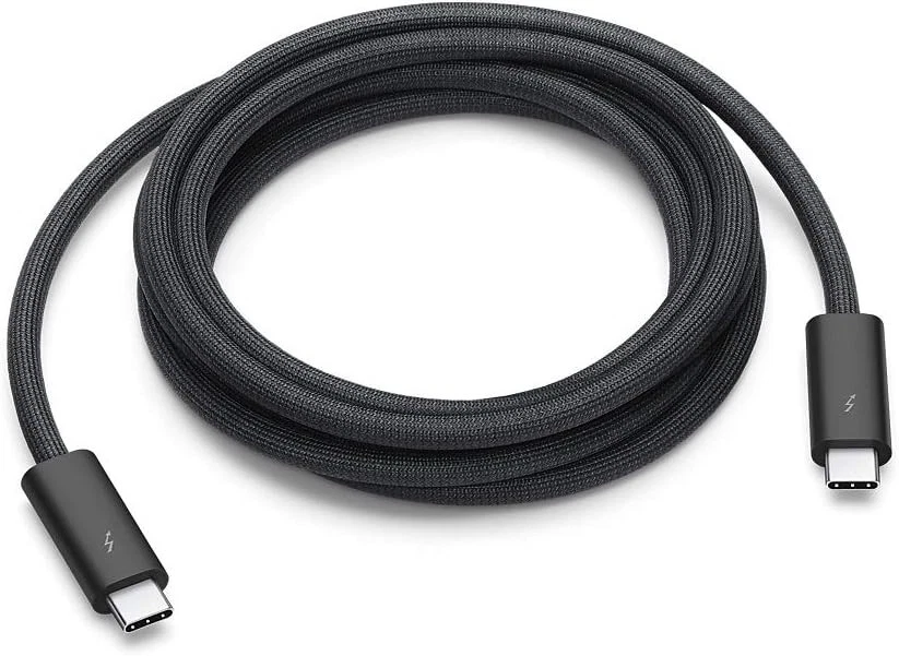 Original Apple Thunderbolt 3 Pro Kabel 2 Meter ML8E3ZM/A 2,0m für MacBook iMac - Bild 4 von 4