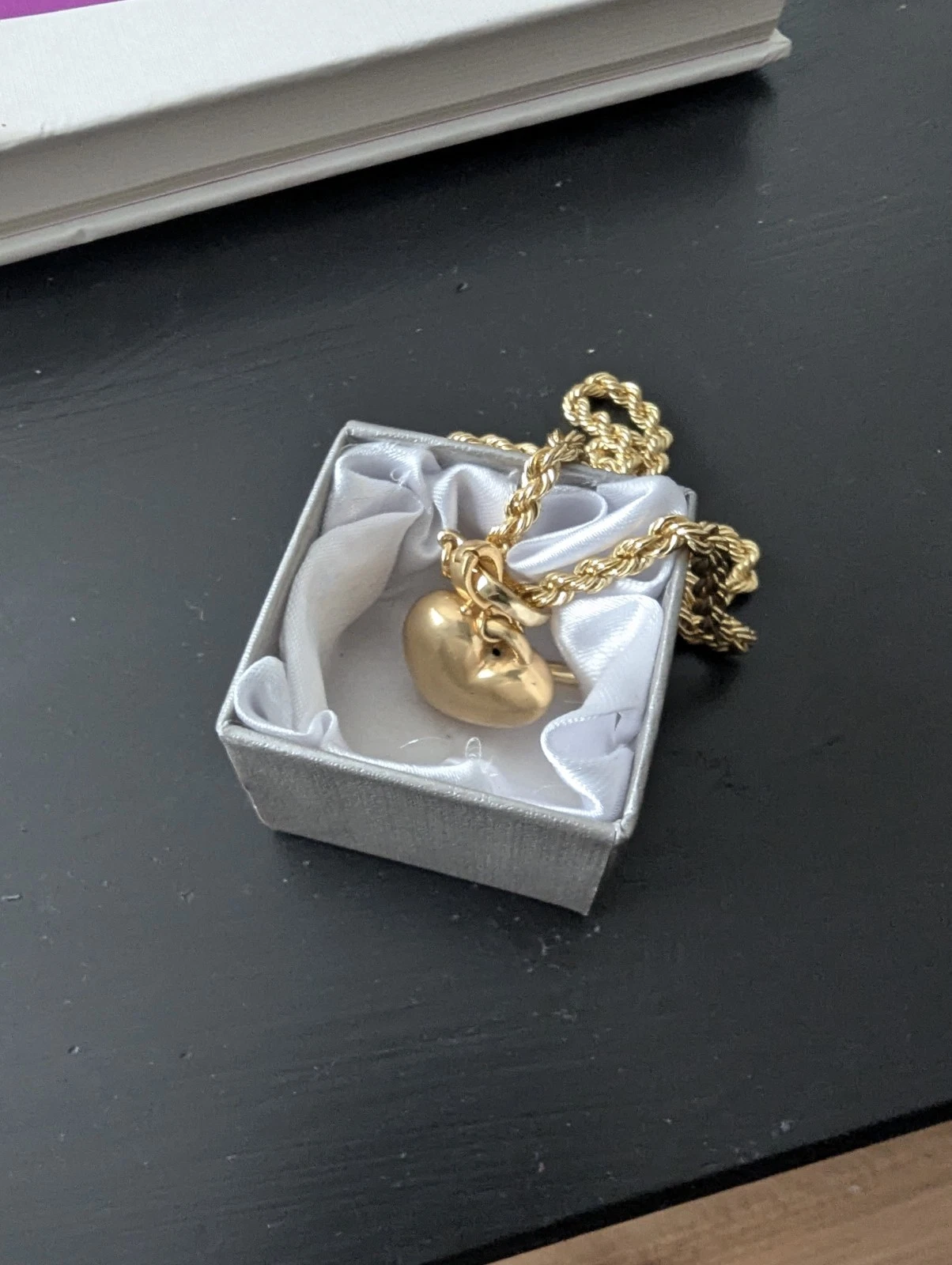 Brand New Bellezza Bronze Rope Necklace with Detachable Pendant Free Shipping image 1