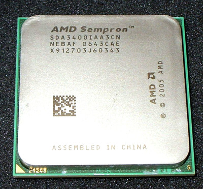 AMD SEMPRON 3400+ 1.8 GHz PROCESSOR, SDA3400IAA3CN,  AM2-US SELLER