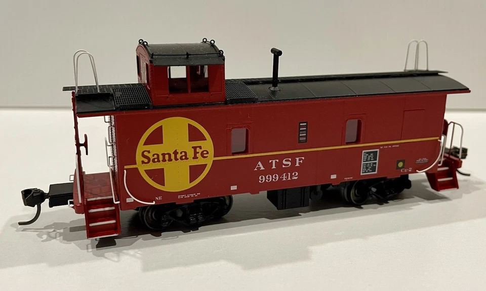 HO CENTRALIA CAR SHOPS CCS 1086-03 CE-2 WAYCAR CABOOSE SANTA FE # 999412 NEW - Image 2 of 4