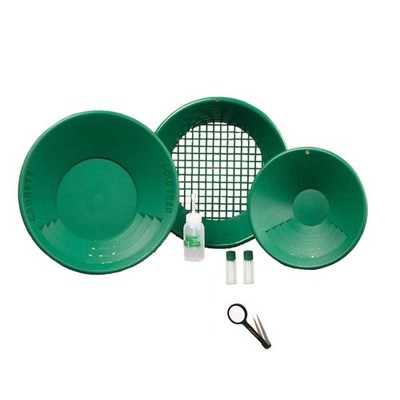 Garrett Gold Panning Kit Complete with Gravity Trap Pan Garrett Gold Panning Kit