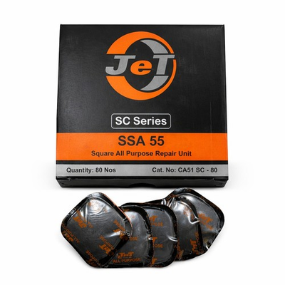 #ad 80 Pcs SSA 55 All Purpose Repair Square Tire Patch Medium 2.1 8quot; 54 MM $25.89