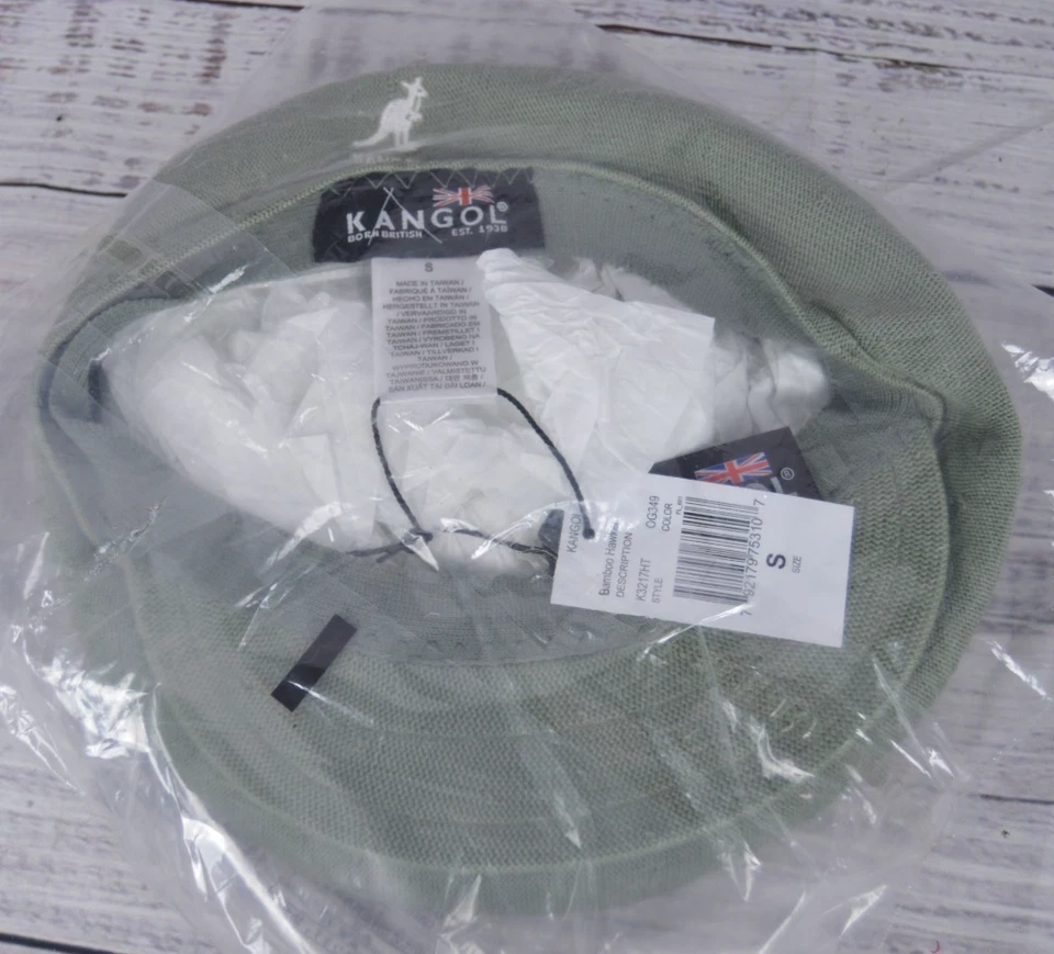Gorra Kangol Bamboo Hawker talla pequeña nueva con etiquetas Foto 4 de 4