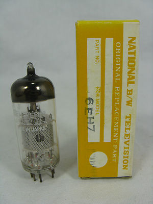 Neue ''NOS new old stock'' Elektronen Röhre National 6 EH 7 electron tube