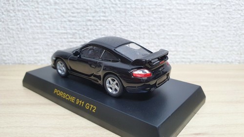 1/64 Kyosho PORSCHE 911 GT2 BLACK diecast car model - Picture 3 of 3