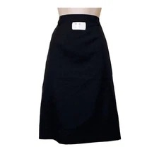 VF Imagewear Skirt 12 Petite Navy Blue Uniform Polyester Wool Blend NEW