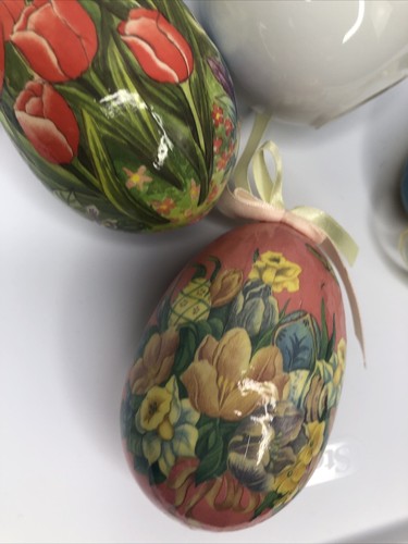 Vintage Decoupage Ostereier und Pomander Konvolut - Bild 3 von 5