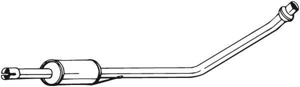 BOSAL 281-235 Middle Silencer for TOYOTA
