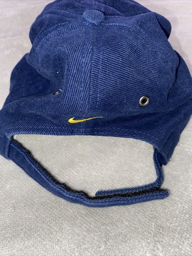 Vintage Rare Nike Team Michigan Wolverines Adjustable Hat Cap - Picture 2 of 5