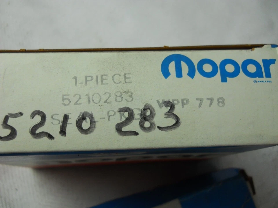 SELLO EJE COMPRESOR AIRE ACONDICIONADO DODGE OMNI PLYMOUTH HORIZONZO MOPAR 5210283 NOS 1978-1979 Foto 3 de 3