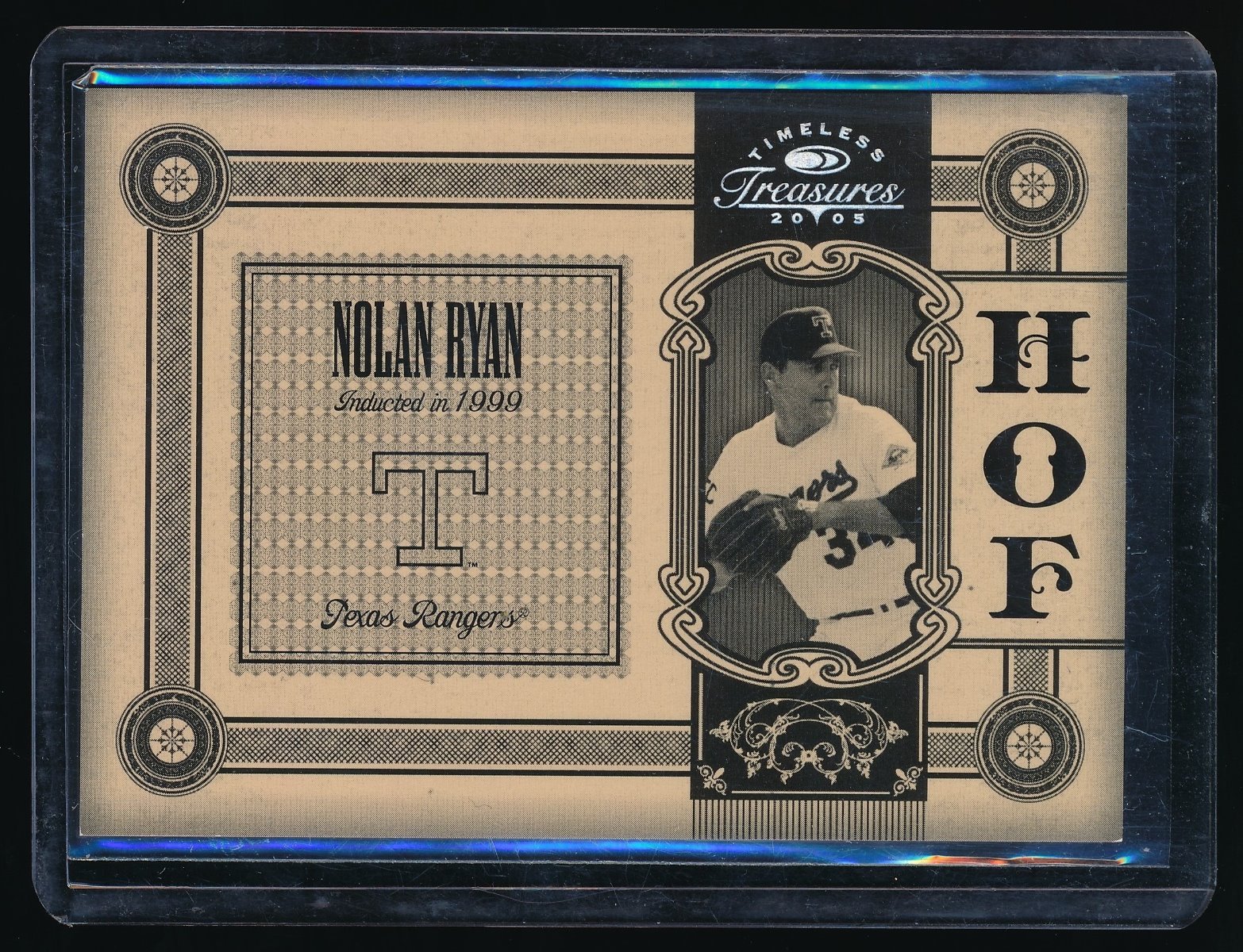 NOLAN RYAN 2005 TIMELESS TREASURES HOF SILVER 346/500 *TEXAS RANGERS*