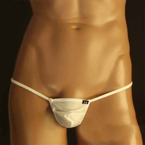 Mens G-String Thong Bulge Pouch Panties Micro Bikini T-back Underwear Briefs / - Picture 5 of 14