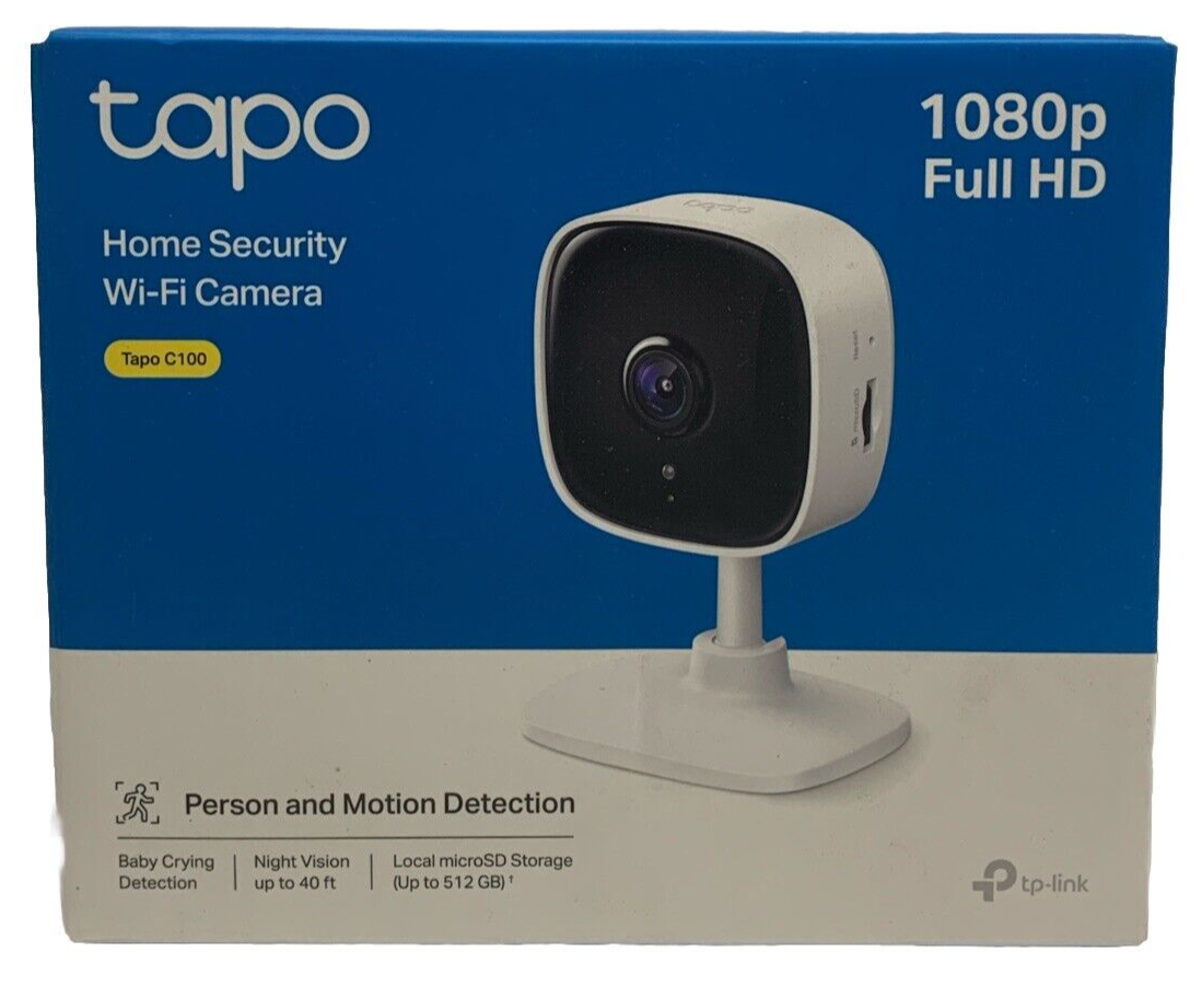 TP-Link Tapo 1080P Indoor Security Camera for Baby Monitor Dog