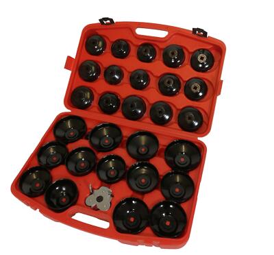Change Tool Suitcase Set 30pcs Oil Filter Caps Oil Filter Car Oil Filter Wrench