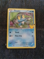 ❄️Pokemon Card Froakie 22/25  Non Holo Mcdonalds 25th Anniversary 2021 Common 