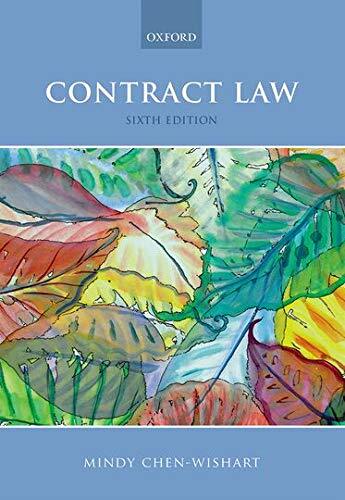 Contract Law,Mindy Chen-Wishart- 9780198806356 - Picture 1 of 1