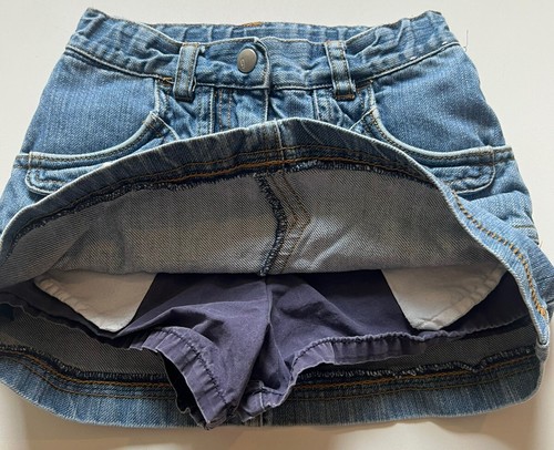 Gymboree Blue Denim Jean Skort Girls Size 4 - Picture 4 of 7