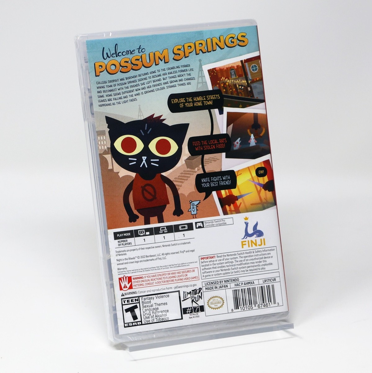 Night in the Woods (Nintendo Switch) Limited Run Games + 1