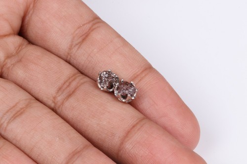 Paire De Diamants Bruts Naturels - Poids Total 1,38 Carats (0,276g) - Neufs Sans Emballage