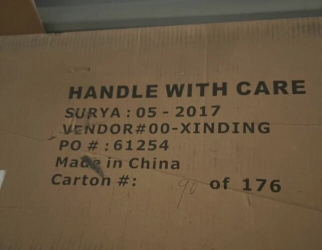 Surya Kharaa Hand Crafted Cube Pouf KHPF005-242414 - Image 3 of 3