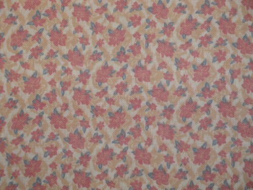 Omas Erinnerungen rosa 1930er Jahre Blumen Reproduktion Kaliko Quilt Wohndeko - Bild 3 von 7