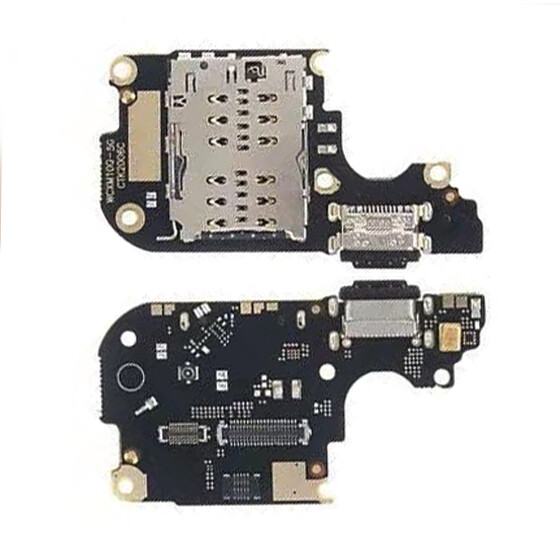USB Charger Charging Port Dock PCB Board Repair Parts For Xiaomi Mi 10 Lite  5G