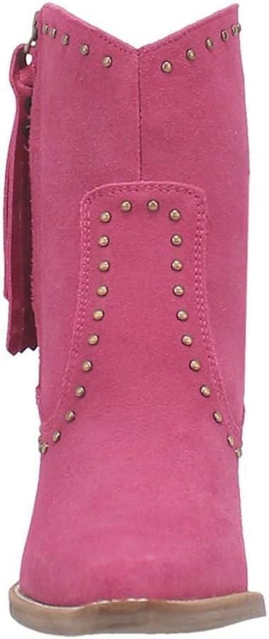 Dingo Classy N Sassy Western Suede Boot in Fuchsia Size 7 | eBay