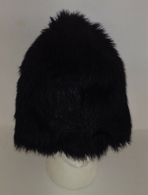 Custom Made BLACK Faux Fur COSSACK HAT Costume Russian CAP  display picture 1