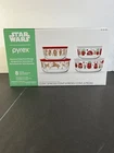 NEW! Star Wars Pyrex a 8 Piece Storage Bowl Christmas Set C3PO Vader Chewbacca